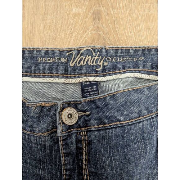Vanity Tyler Bootcut Jeans 34x33 - Picture 2 of 13
